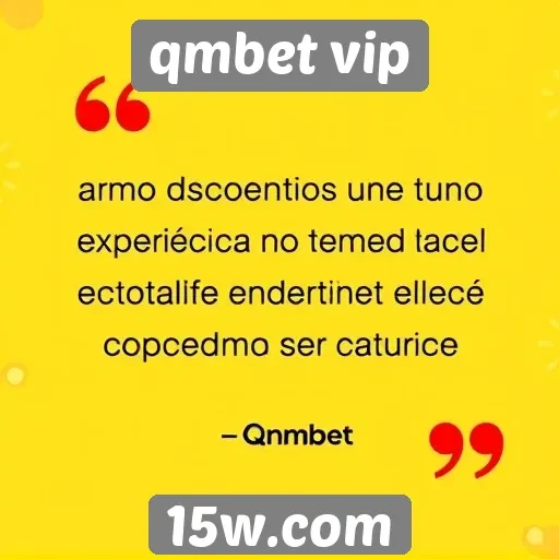 Depoimentos de usuários sobre a experiência no qmbet vip